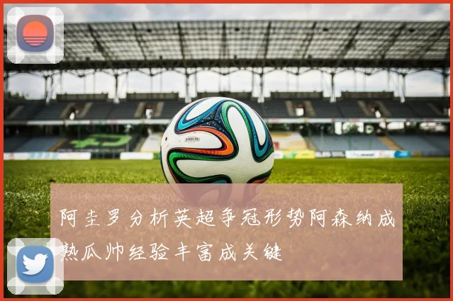 阿圭罗分析英超争冠形势阿森纳成熟瓜帅经验丰富成关键