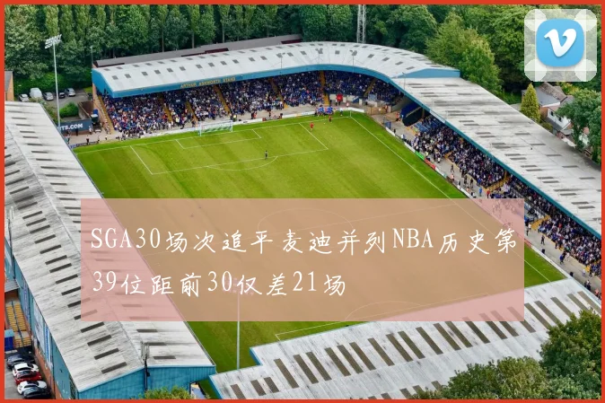 SGA30场次追平麦迪并列NBA历史第39位距前30仅差21场
